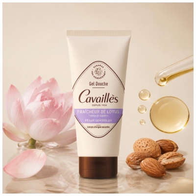 Cavaillès Lotus Fresh Shower Gel 200 ml
