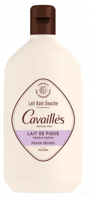 Cavaillès Lait Bain Douche Peaux Sèches Lait de Figue 400 ml