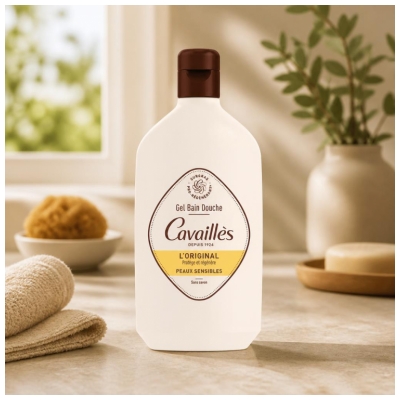 Cavaillès Mycí gel na tělo a obličej pro citlivou pokožku Originální 400 ml
