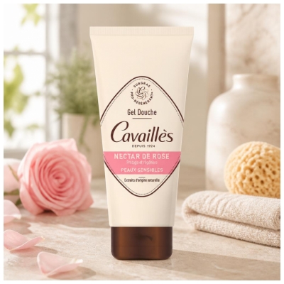 Cavaillès Surgras Nectar de Rose dušas želeja 200 ml