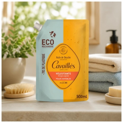 Rogé Cavaillès Aceite de Ducha Aterciopelado Eco-refill 500 ml