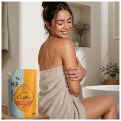 Rogé Cavaillès Velvet Shower Oil Eco-Refill 500ml