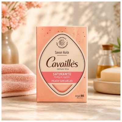 Cavaillès Satinating Oil Soap Herkkäihoisille 100 g