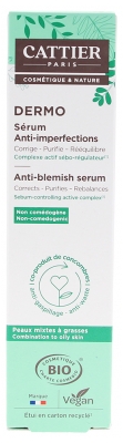 Cattier Dermo Organiczne Serum Przeciw Niedoskonałościom 30 ml