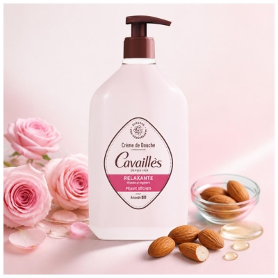 Cavaillès Crème de Douche Relaxante 750 ml