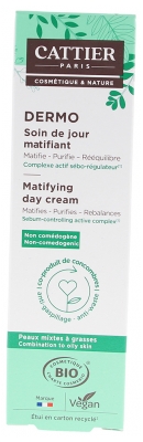 Cattier Dermo Trattamento Giorno Opacizzante Bio 40 ml