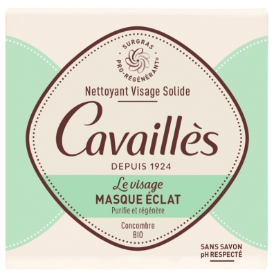 Cavaillès Fast Rengöringsmedel Ansiktsmask Glöd 70 g