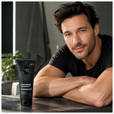 Organic Shop Men Eg & Mynte Multifunktionel Ansigtscreme 75 ml