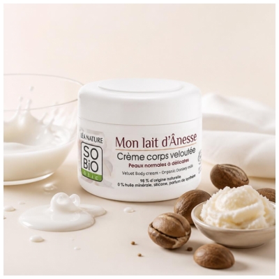 Léa Nature SO BIO étic Il Mio Latte d'Asina Crema Corpo Vellutata Bio 200 ml