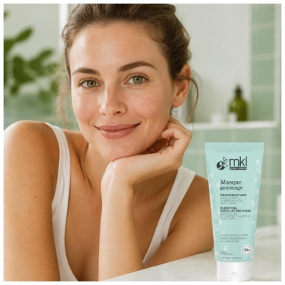 MKL Green Nature Masque Gommage Désincrustant Bio 75 ml