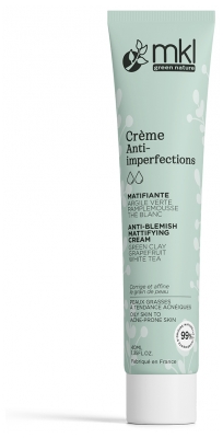 Crema Matifiantă Anti-Imperfecțiuni Bio MKL Green Nature 40 ml