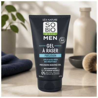 Léa Nature SO BIO étic Men Żel do golenia Precyzyjny Bio 150 ml