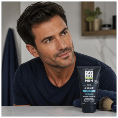Léa Nature SO BIO étic Men Żel do golenia Precyzyjny Bio 150 ml