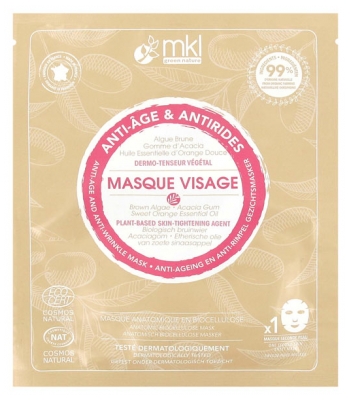 MKL Green Nature Masque Visage Anti-Age & Antirides