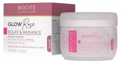 Biocyte Glow Rose Éclat & Radiance 60 Gélules