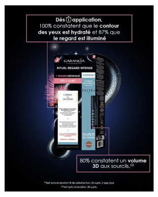 Garancia Coffret Larmes de Fantôme 10 ml + Talika Liposourcils Mascara Pousse des Sourcils 5 ml Offert - Couleur : Châtain