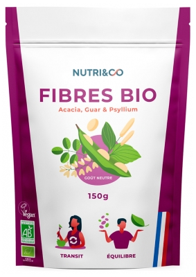 Nutri&Co Fibras Orgânicas Sabor Neutro 150 g