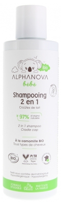 Alphanova Bebé Champú 2en1 Bio 200 ml
