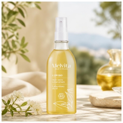 Melvita L'Or Bio Exceptionell Torr Olja Bio 100 ml