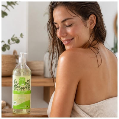 Simply Bio Gel Douche Tonique Bio 500 ml