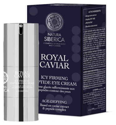 Natura Siberica Jäätelömäinen Kiinteyttävä Silmänympärysvoide 15 ml