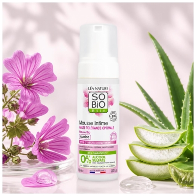 Léa Nature SO BIO étic Mousse Íntima à la Mauve Bio 150 ml