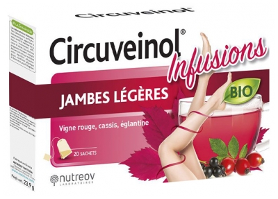 Circuveinol BIO Infusión Piernas Ligeras 20 Bolsitas