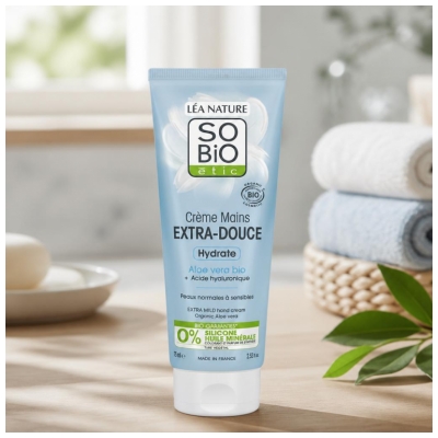 Léa Nature SO BIO étic Creme de Mãos Extra Suave Bio 75 ml