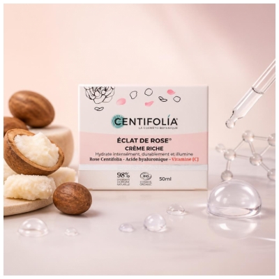 Centifolia Éclat de Rose Bio Bohatý krém 50 ml