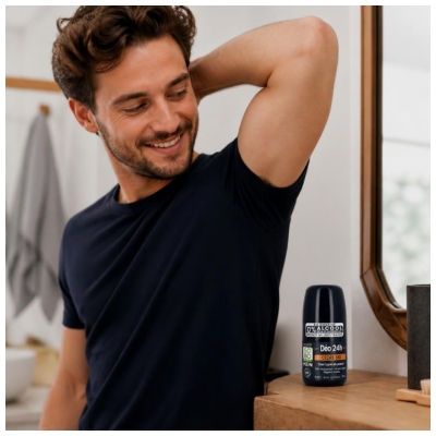Léa Nature SO BIO étic Men Déo 24H Cèdre Roll-On Bio 50 ml
