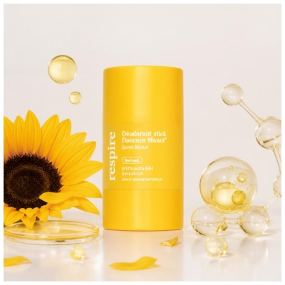Respire Deodorant Stick Blândețe Monoï Bio 50 g