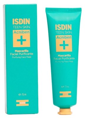 Isdin Acniben + Oczyszczająca Maseczka do Twarzy 75 ml