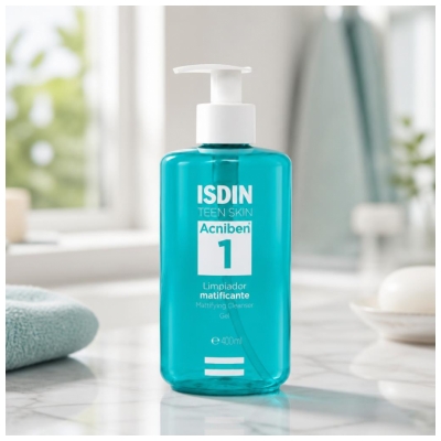 Isdin Acniben 1 Matterende Reinigingsgel 400 ml