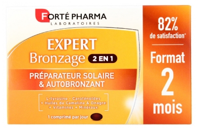 Forté Pharma Expert Bronzage Cure 2 Mois 56 Comprimés