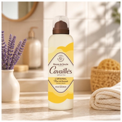 Cavaillès Mousse de Douche l'Original Fleur de Lavande 200 ml