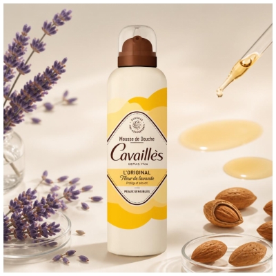 Cavaillès Mousse de Douche l'Original Fleur de Lavande 200 ml