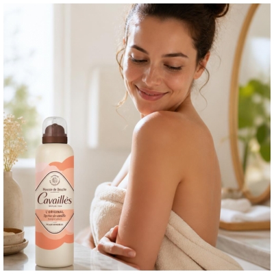 Cavaillès Pena za prhanje Original Nektar vanilije 200 ml
