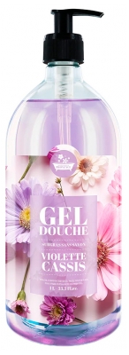 Gel de Duș Les Petits Bains de Provence Viuleta Coacăză 1 L