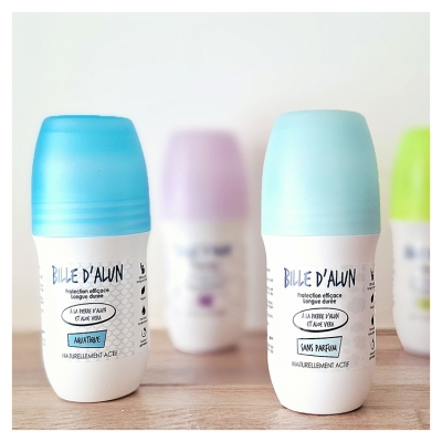 Gel de Alúmen Desodorizante Perfume Aquático 75 ml