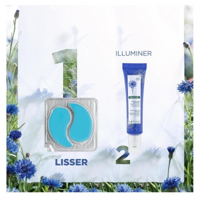 Klorane Patchs Yeux Lissants Hydro-Gel 7 x 2 Patchs