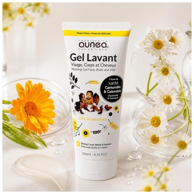 Aunéa Gel za umivanje obraza & Telo 200 ml
