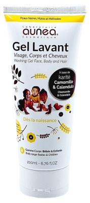 Aunéa Tvättgel Ansikte & Kropp 200 ml