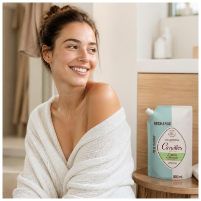 Cavaillès Soin Lavant Intime Hydratant Éco-Recharge 500 ml