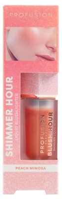 Profusion Cosmetics Colorete Líquido Shimmer Hour 6 ml - Tinte: Mimosa de melocotón