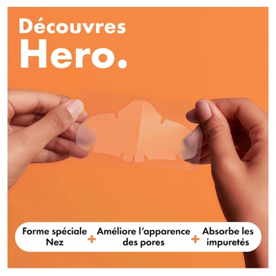 Hero Mighty Patch Nose 10 Patchs Hydrocolloïdes