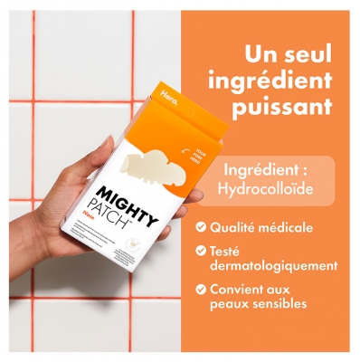 Hero Mighty Patch Nose 10 Patchs Hydrocolloïdes