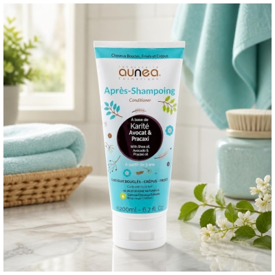 Aunéa Balsamo per Bambini Capelli Ricci e Crespi 200 ml