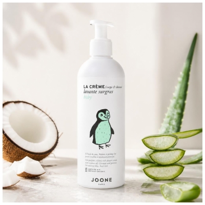 Joone La Crème Lavante Surgras Baby Bio 400 ml
