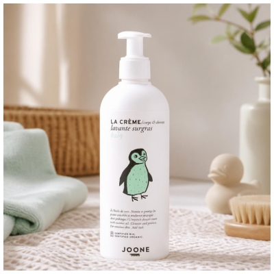 Joone Rückfettende Bio-Baby-Waschcreme 400 ml