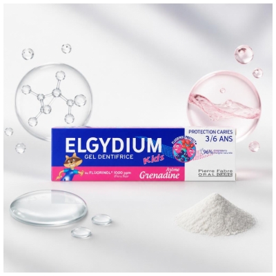 Elgydium Gel Dental Infantil Protección Caries 3/6 Años 50 ml